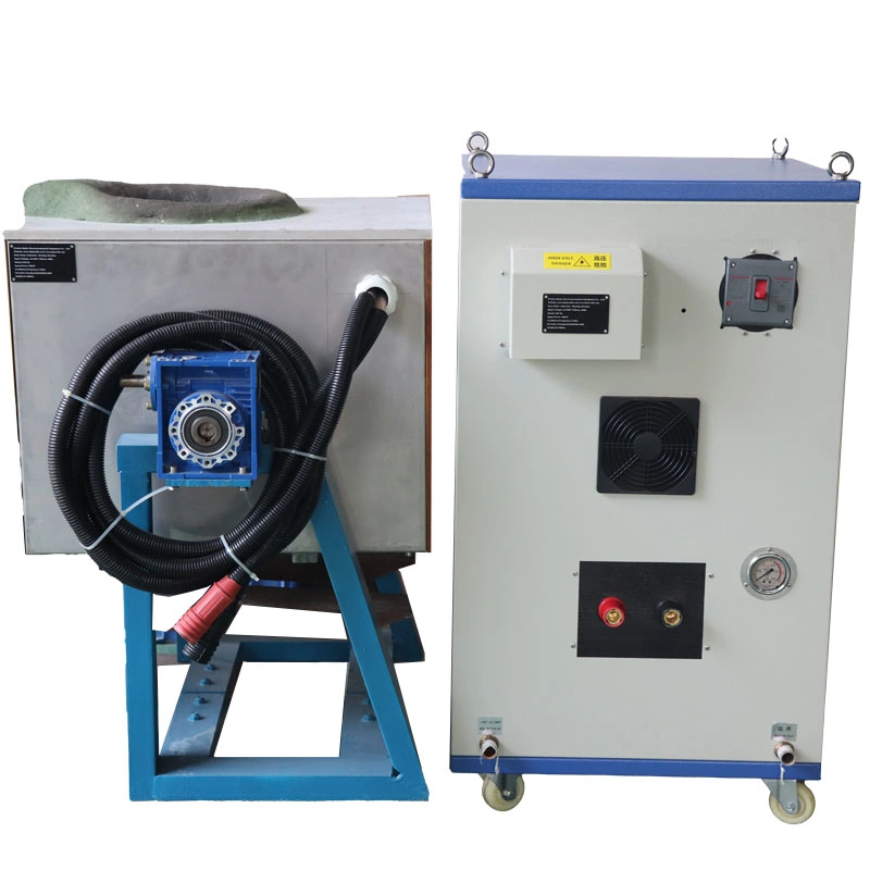 Επαγγελματικός παραγωγών εξοπλισμός φούρνων οσμηρών επαγωγής συχνότητας ανεφοδιασμού μέσος των λειώνοντας μετάλλων