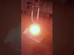 Χρυσός λειώνοντας φούρνος επαγωγής φούρνων υψηλής συχνότητας 15KW 2KG