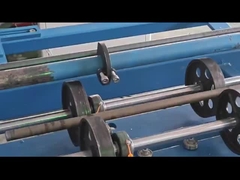 Αυτόματη μηχανή σκληρύνσεως με επαγωγή PLC με χαλκό και αυτόματο σύστημα σπρώξεως