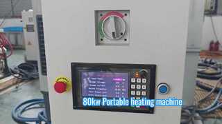Ψηφιακή επαγωγική θέρμανση igbt 80 kwfull για φορητή θερμάστρα