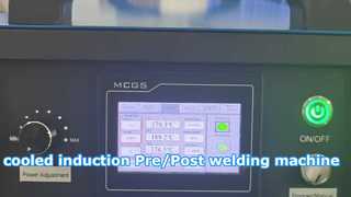 Αερόψυκτος επαγωγικός θερμαντήρας για μηχανή συγκόλλησης πριν/μετά