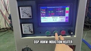 Μηχάνημα επαγωγικής θέρμανσης 80KW για ανταλλακτικά ρουλεμάν, γραναζιών, ζεύξης και δακτυλίου