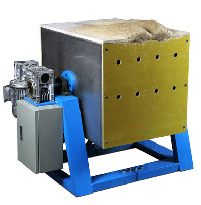 Επαγωγικός φούρνος τήξης 100 KG 1750C Επαγωγικός φούρνος για τήξη χάλυβα