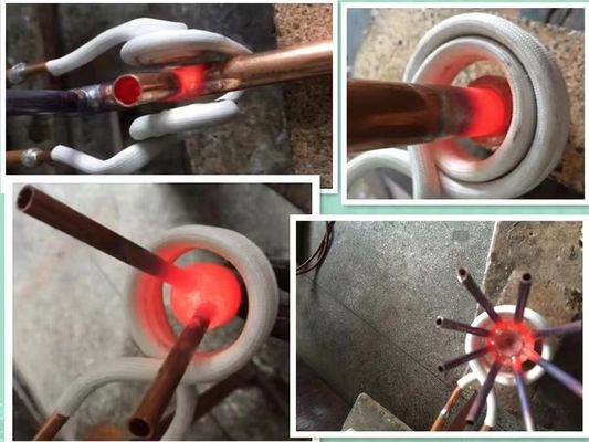 Καλή τιμή Μηχανή συγκόλλησης επαγωγής χαλκού ορείχαλκου 30-80Khz Μηχανή θέρμανσης επαγωγής υψηλής συχνότητας σε απευθείας σύνδεση