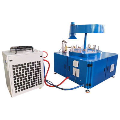 Προσαρμοσμένο πλήρως αυτόματο πίνακα στροφής τύπου έξι σταθμών IGBT σύστημα εξοπλισμού συγκόλλησης επαγωγής