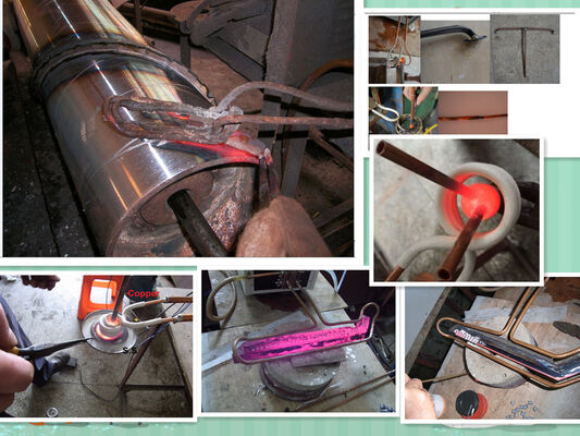 Καλή τιμή Θερμαντήρας επαγωγής υψηλής συχνότητας με ψυγεία σε απευθείας σύνδεση