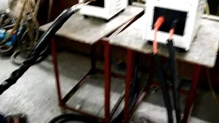 Καλή τιμή Εξοπλισμός Θέρμανσης Επαγωγής Εξαιρετικά Σταθερός με Εύκαμπτη Σύνδεση 2M Hf-40ab σε απευθείας σύνδεση