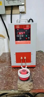 Καλή τιμή UF-10kw χειροκίνητη μηχανή θέρμανσης με επαγωγή υπερταχείας συχνότητας για συγκόλληση, σβήσιμο, σφυρηλάτηση σε απευθείας σύνδεση