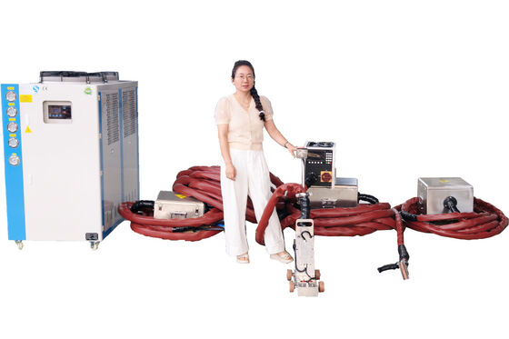 Καλή τιμή Μηχανή θέρμανσης με επαγωγή 50KW IGBT με ψύξη νερού για βιομηχανικό σύστημα ευθυγράμμισης μετάλλων σε απευθείας σύνδεση